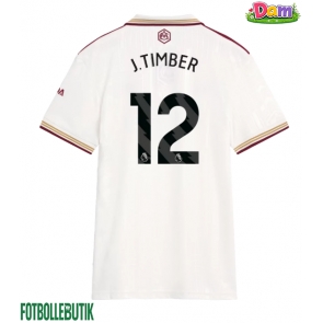 Arsenal Jurrien Timber #12 Tredje Tröja Kvinnor 2025-26 Kortärmad